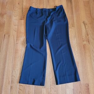 Beautiful Anne Klein Navy Blue Dress Work Formal Comfortable pants size 16